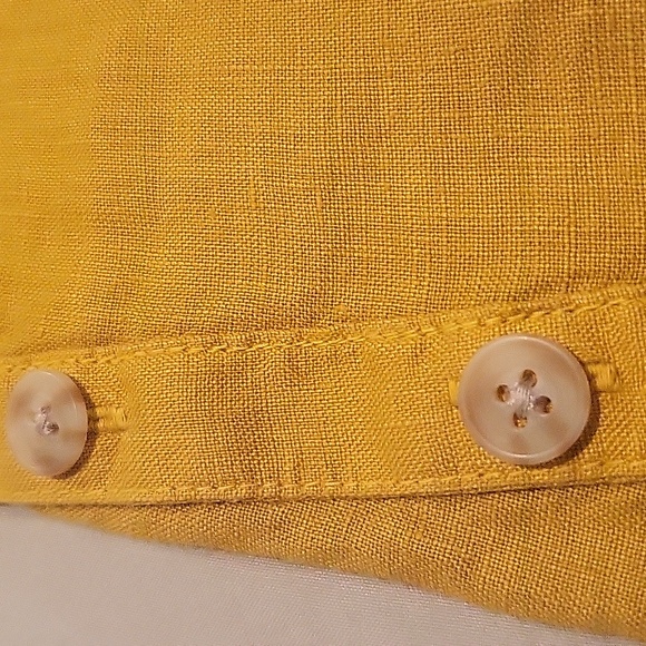 Rachel Roy - NWT - 100% Linen Top - Vintage Look - Picture 7 of 7